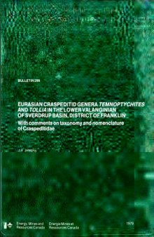 Eurasian Craspeditid genera Temnoptychites and Tollia in the lower Valanginian of Sverdrup Basin District of Franklin, with comments on taxonomy and nomenclature of Craspeditidae