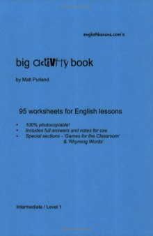 Big Activity Book: 95 Worksheets for English Lessons