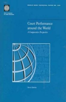 Court performance around the world: a comparative perspective, Volumes 23-430