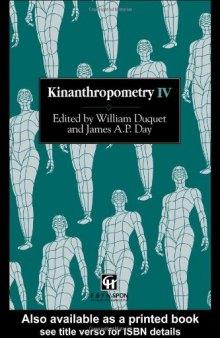 Kinanthropometry IV (Kinanthropometry)