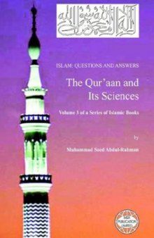 Islam: Questions And Answers - The Qur'aan and Its Sciences