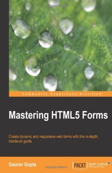 Mastering HTML5 Forms