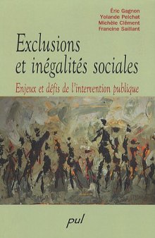 Exclusions et inegalites sociales 