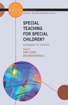 Special Teaching for Special Children (Inclusive Education)