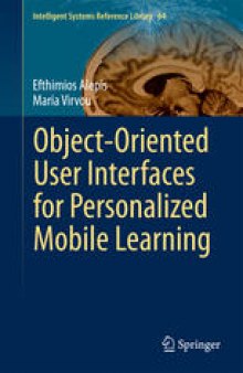 Object-Oriented User Interfaces for Personalized Mobile Learning