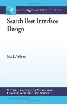 Search User Interface Design  