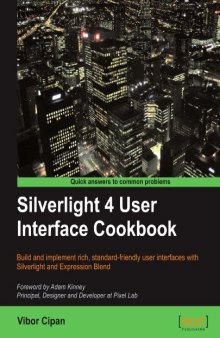 Silverlight 4 User Interface Cookbook