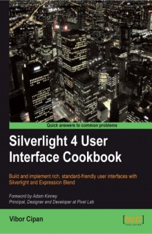 Silverlight 4 User Interface Cookbook