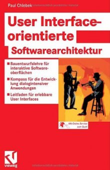 User Interface-orientierte Softwarearchitektur  GERMAN 