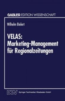 VELAS: Marketing-Management für Regionalzeitungen