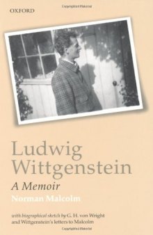 Ludwig Wittgenstein: a memoir