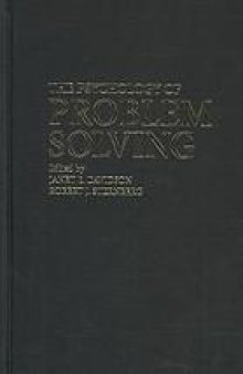 The psychology of problem solving
