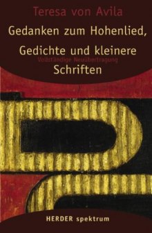 Gesammelte Werke: Gedanken zum Hohenlied, Gedichte und kleinere Schriften [Band 3]