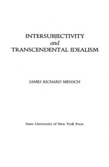 Intersubjectivity and Transcendental Idealism 