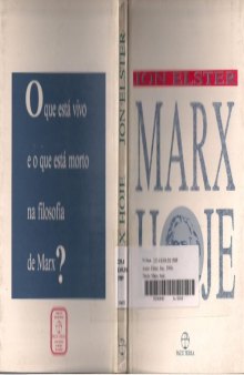 Marx Hoje
