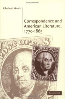 Correspondence and american literature