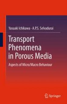 Transport Phenomena in Porous Media: Aspects of Micro/Macro Behaviour