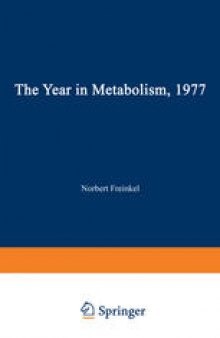 The Year in Metabolism 1977