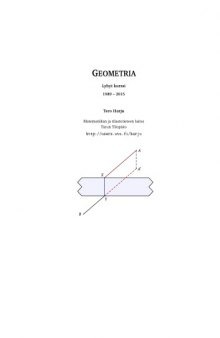 Geometria: Lyhyt kurssi