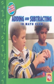 Adding and Subtracting in Math Club (Math in Our World)