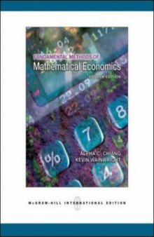 Fundamental Methods of Mathematical Economics, 4th Edition