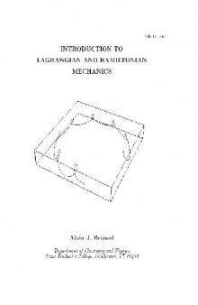 Introduction to Lagrangian and Hamiltonian mechanics