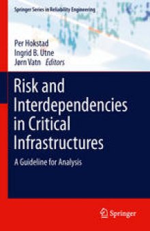 Risk and Interdependencies in Critical Infrastructures: A Guideline for Analysis