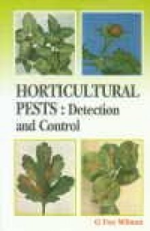 Horticultural pests: detection and control