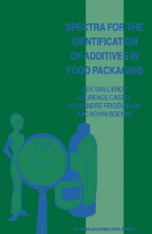 Spectra for the identification of additives in food packaging