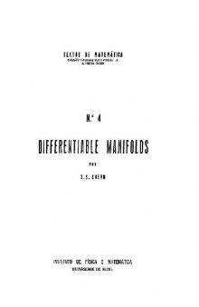 Differentiable manifolds