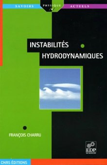 Instabilité hydrodynamiques (Broché) 