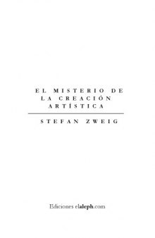 El misterio de la creación artística