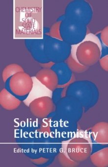 Solid State Electrochemistry (Chemistry of Solid State Materials)