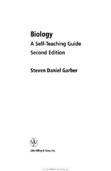 Biology - A Self-Teaching Guide