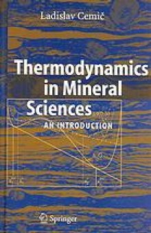 Thermodynamics in mineral sciences : an introduction