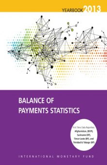 Balance of Payments Statistics Yearbook 2013