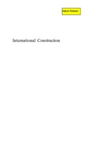 International Construction and the Role of Project Management
