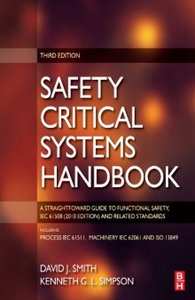 Safety Critical Systems Handbook: A STRAIGHTFOWARD GUIDE TO FUNCTIONAL SAFETY, IEC 61508