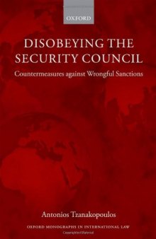 Disobeying the Security Council: Countermeasures against Wrongful Sanctions
