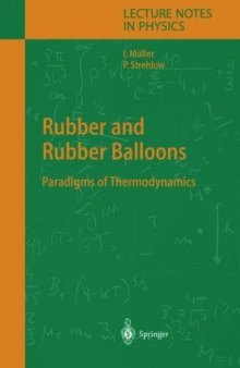 Rubber and rubber balloons: paradigms of thermodynamics