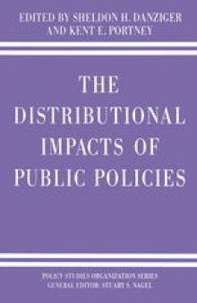 The Distributional Impacts of Public Policies