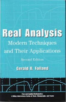 Real analysis: modern techniques and their applications
