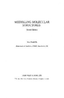 Modelling molecular structures