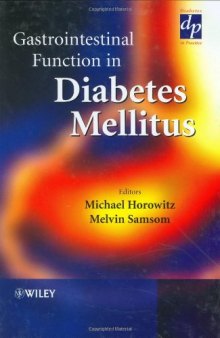 Gastrointestinal Function in Diabetes Mellitus (Practical Diabetes)