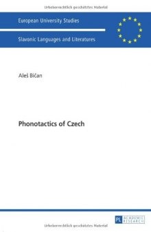 Phonotactics of Czech