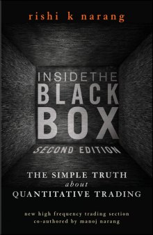 Inside the black box: a simple guide to quantitative and high-frequency trading