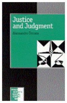 Justice and Judgement: The Rise and the Prospect of the Judgement Model in Contemporary Political Philosophy (Philosophy and Social Criticism series)