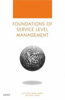 Foundations of Service Level Management