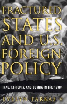 Fractured states and U.S. foreign policy: Iraq, Ethiopia, and Bosnia in the 1990's