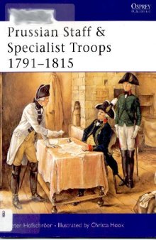 Prussian Staff & Specialist Troops 1791-1815